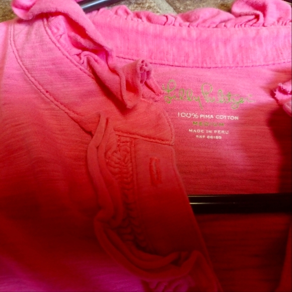 Lilly Pulitzer Witherbee Top Size Medium - Picture 5 of 5